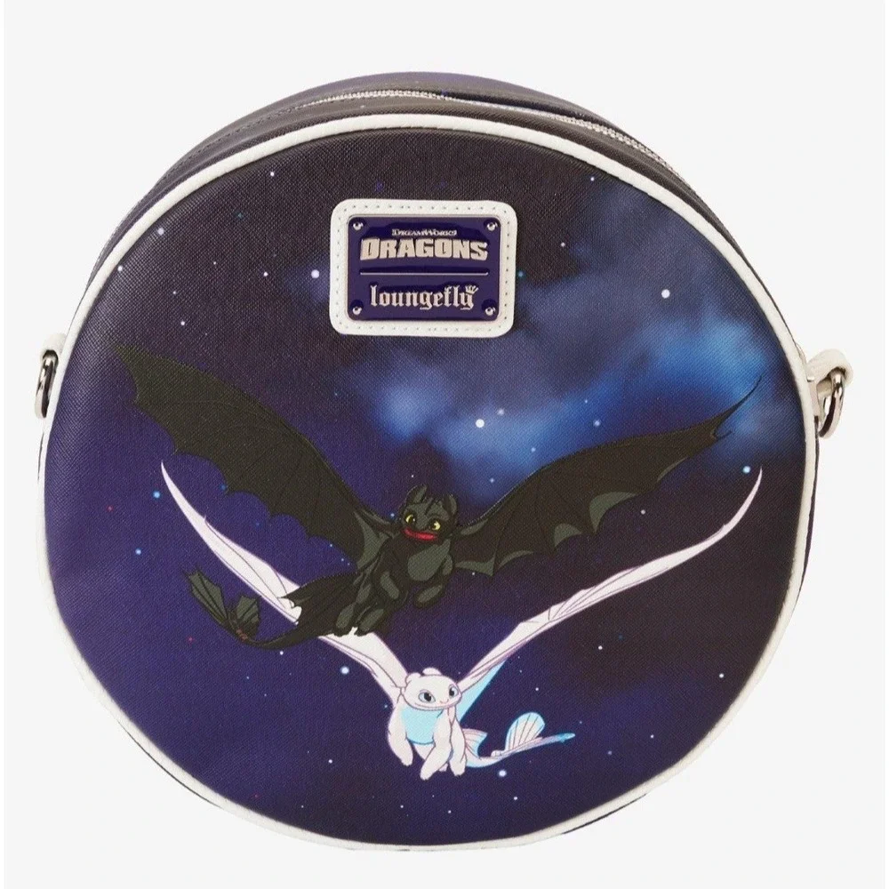 NEW‎ Loungefly How to Train Your Dragons Furies Glow in the Dark Crossbody Bag